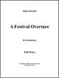 A Festival Overture Orchestra sheet music cover